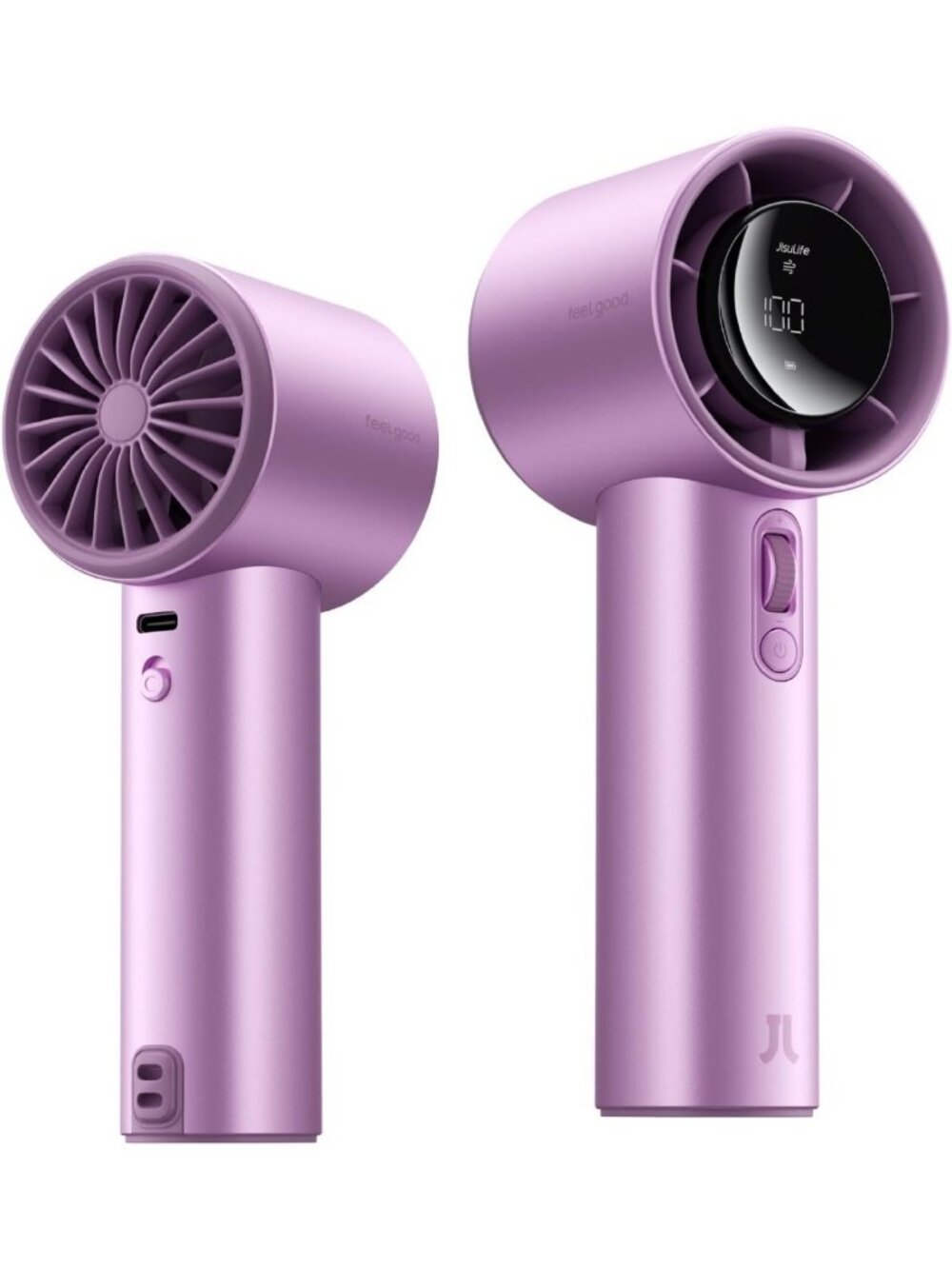 Portable Handheld Fan with Long Battery Life - 40 Hours of Powerful Airflow